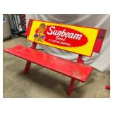 CLOSE UP VIEW W/CONTEMPORARY SIGN