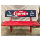 4FT. CHEERWINE BENCH
