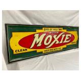 LEFTSIDE MOXIE DRINK SIGN