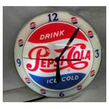 PEPSI COLA BUBBLE CLOCK
