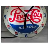 PEPSI COLA BUBBLE CLOCK