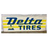 DELTA TIRES SIGN 97X36
