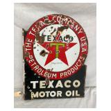 OTHERSIDE TEXACO FLANGE SIGN
