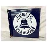 PORC. PUBLIC TELEPHONE FLANGE 18X18