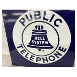 PORC. PUBLIC TELEPHONE FLANGE 18X18