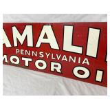 AMALIE MOTOR OIL SIGN 36X12