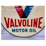 30IN 1960 VALVOLINE MOTOR OIL SIGN
