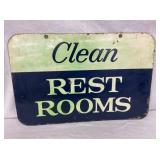 OTHERSIDE REST ROOMS SIGN