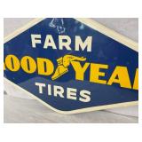 1958 FARM GOODYEAR TIRES SIGN