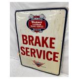 EMB. BRAKE SERVICE WAGNER SIGN 35X47