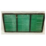 BACKVIEW VALVOLINE SIGN