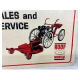 ROOF AUTHORIZED VP MOWER EMB. SIGN