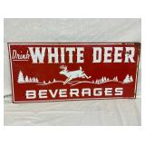 WHITE DEER BEVERAGES SIGN