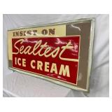 EMB. SEALTEST ICE CREAM SIGN 70X34