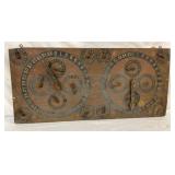 VERY UNUSUAL HANDMADE GAUGES SIGN