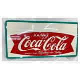 COKE FISHTAIL SIGN 72X18