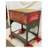 EMB. COKE BOTTLING CO. ICE CHEST
