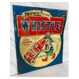 EMB. WHISTLE SIGN 26X30