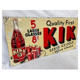 KIK DRINK SIGN 30X15