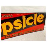 EMB. POPSICLE SIGN 36X12