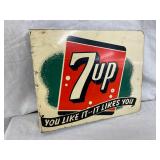 OTHERSIDE 7UP FLANGE SIGN