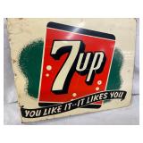 1950 7UP FLANGE 13X10