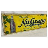 EMB. NUGRAPE DRINK SIGN 27X10