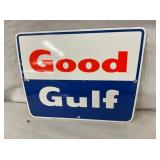 GOOD GULF PUMP PLATE 11X9
