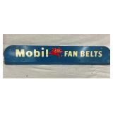MOBIL FAN BELTS SIGN 34X6