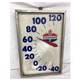 STANDARD ALUM. THERMOMETER 15X22
