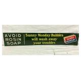 EMB. SUNNY MONDAY SOAP TACKER SIGN