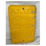 BACKVIEW SEARS SERVICE SIGN