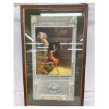 KEMPER THOMAS CO. LEATHER CALENDAR 19X33