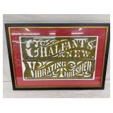 CHALFANTS VIBRATING THRESHER SIGN 24X15