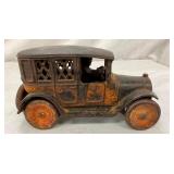 EARLY CAST CAR W/ DRIVER