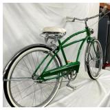 BACK VIEW NICE BICYCLE