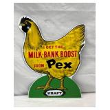 DIE CUT PEX KRAFT CHICKEN SIGN