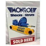 SIDE 2 MONROE SHOCKS DEALER SIGN