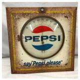 PEPSI PLEASE THERMOMETER 9X9
