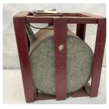 EARLY ROCKER CAN FOR LAMP OIL