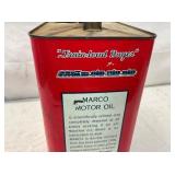 2G. MARTIN MARCO OIL CAN W/TRAIN GRAPHIC