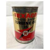 QT. TEXACO TURBINE OIL CAN