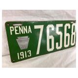 PORC. 1913 PENNA TAG