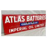 PORC. ATLAS BATTERIES SIGN 23X8