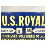 US ROYAL REPAIR SPINNER SIGN