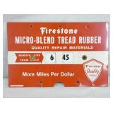 FIRESTONE QUALITY SPINNER SIGN