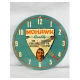 MOHAWK DOOR CLOCK W/ INDIAN