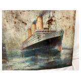 VERY UNUSUAL NICE TIN SIGN