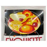 PORC. EXQUISTIE CANNED FOOD SIGN
