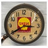 15IN SHELL STATION CLOCK